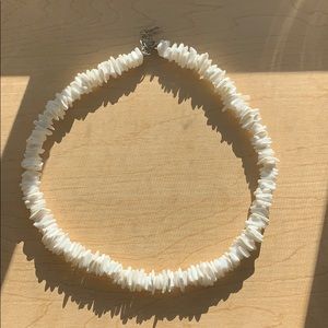 Fablinks white puka shell necklace, never worn.